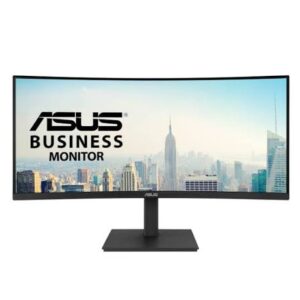 مانیتور 34 اینچ ASUS VA34VCPSR خمیده WQHD با USB-C و توان 96 وات